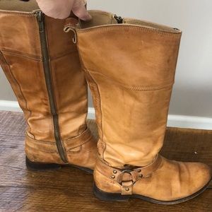 Frye harness boot